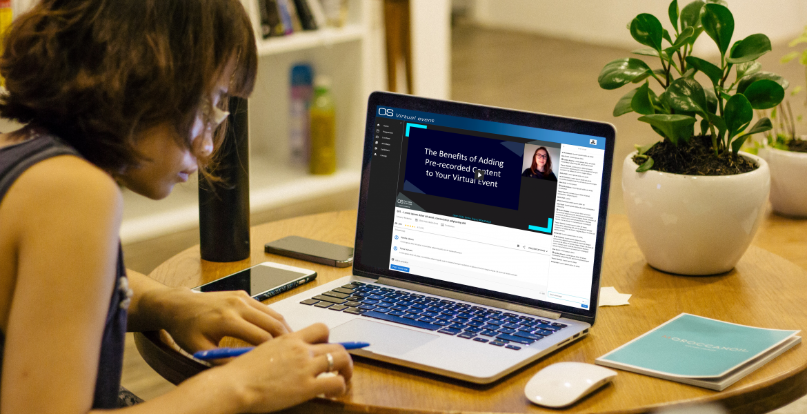 How to successfully run prerecorded sessions during your virtual event